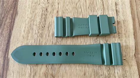 richard mille grünes kautschuk band